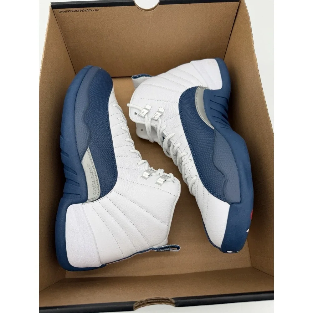 Size 9 - Nike Air Jordan 12 Retro 2025 French Blue CT8013-114 No Box Lid